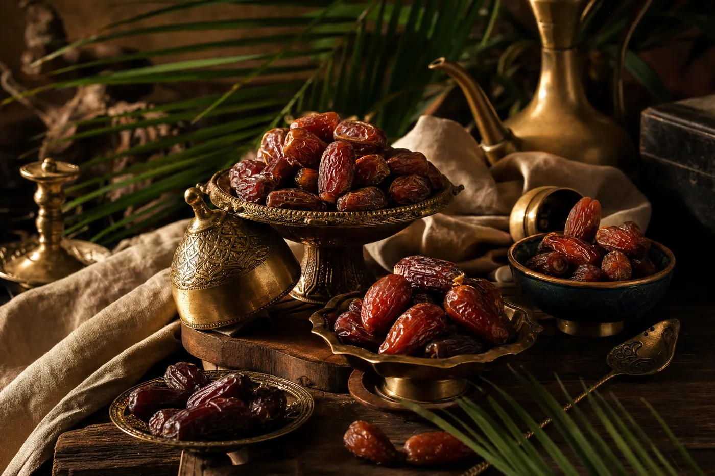 Proses seleksi kurma di sumber asal